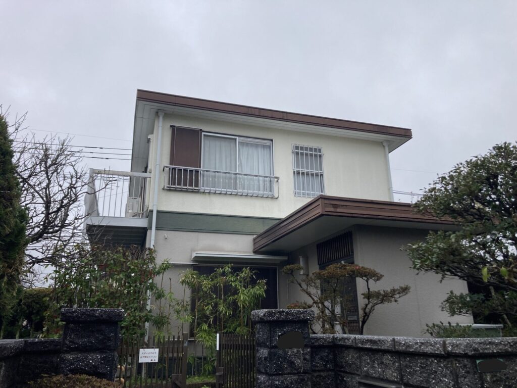 筑紫野市むさしヶ丘M様邸外壁塗装工事のご依頼頂きました♪