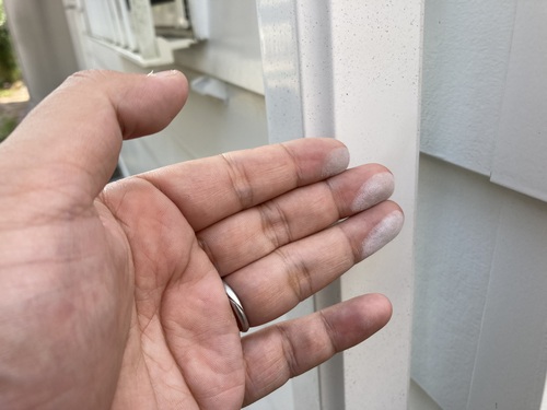 久留米市　S様邸外壁塗装開始！